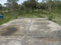 Reservatório de água com capacidade para 230 mil litros/água
